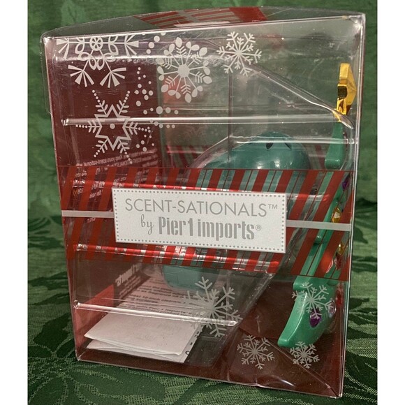Pier 1  Scent-Sationals Electric Fragrance Diffuser Crystal Christmas Tree NIB - Picture 2 of 5